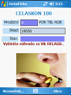 Náhrada léku